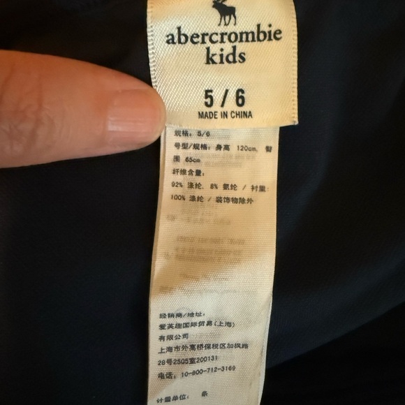 Abercrombie Kids Navy Garment - Picture 3 of 3